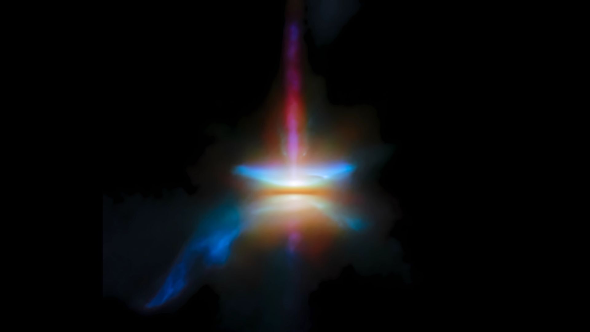 James Webb Telescope Reveals Stunning Newborn Star in Space